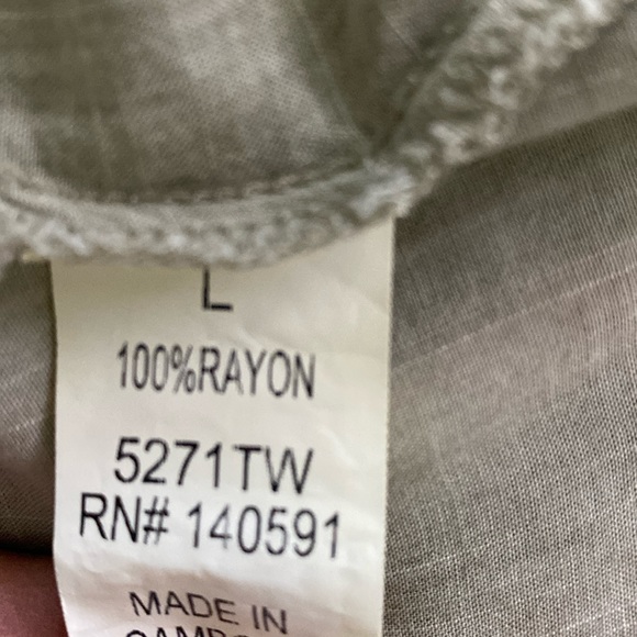 CQbyCQ long sleeve sage green tunic - Picture 8 of 8